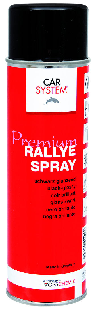 Carsystem Rally musta spray 500ml